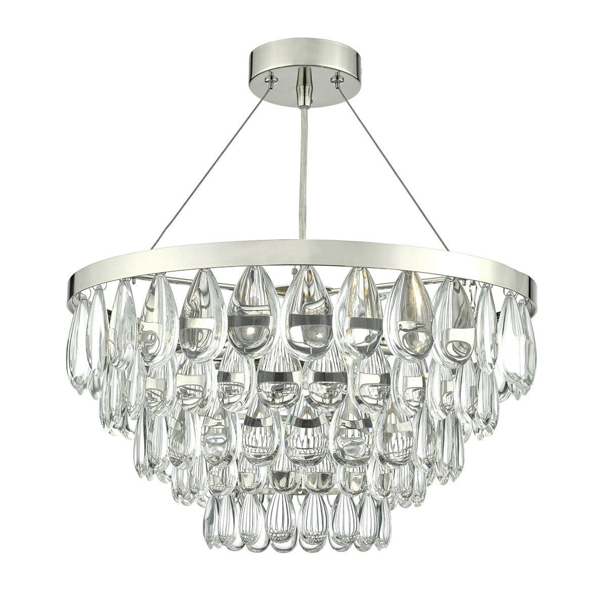 Sceptre 3 Light Pebble Style Pendant - London Lighting - 1