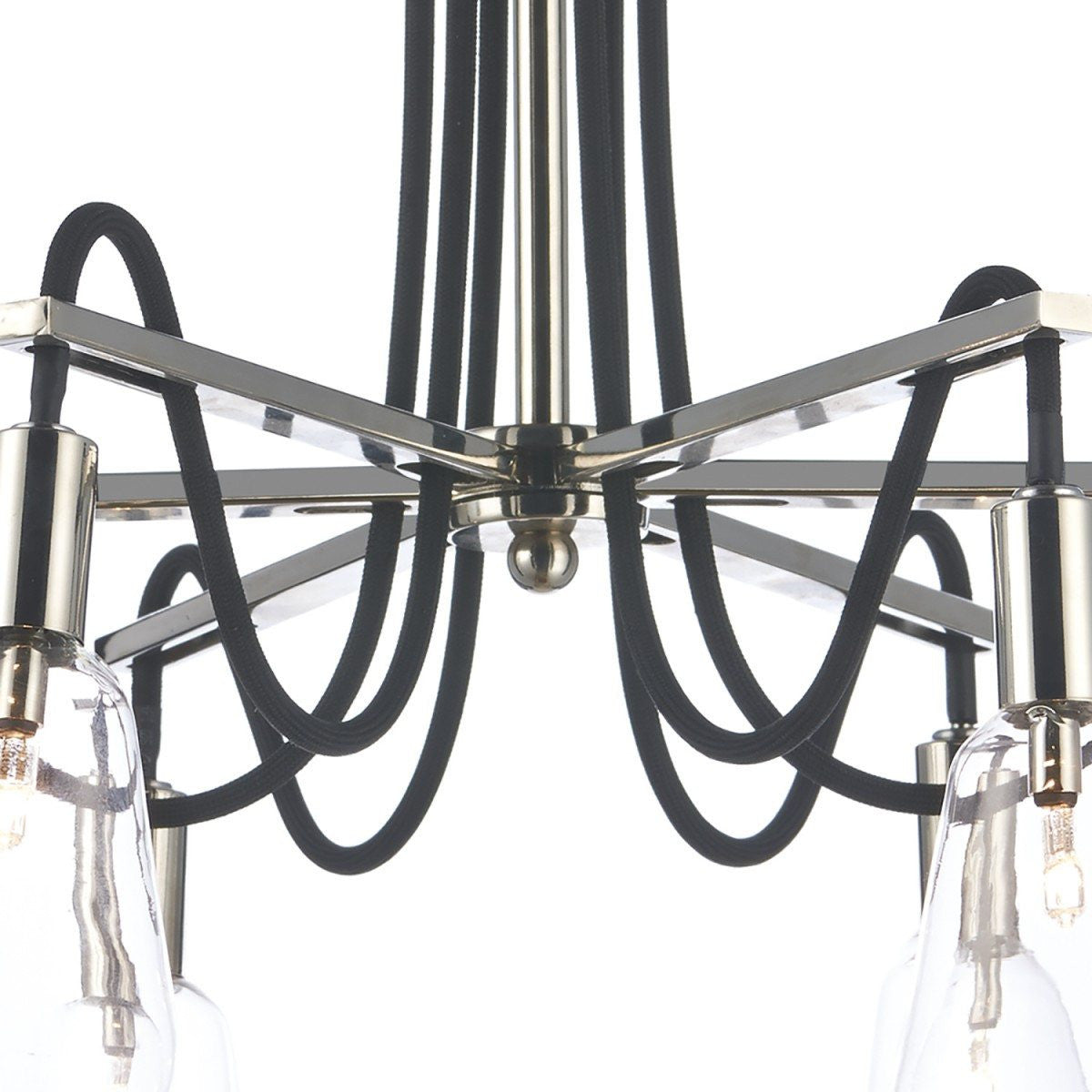 Scroll 6 Lights Semi-Flush - London Lighting - 3