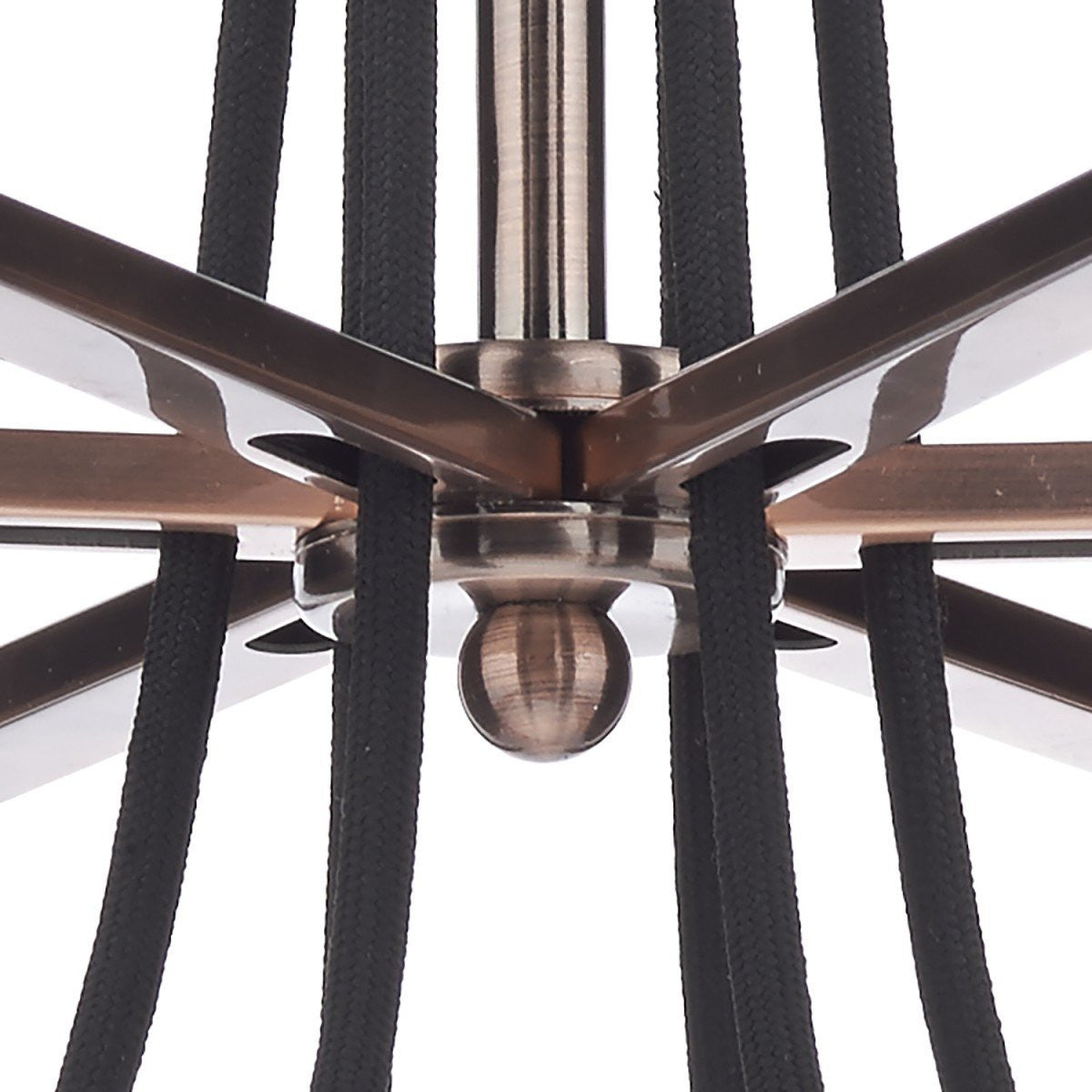 Scroll 6 Lights Semi-Flush - London Lighting - 7