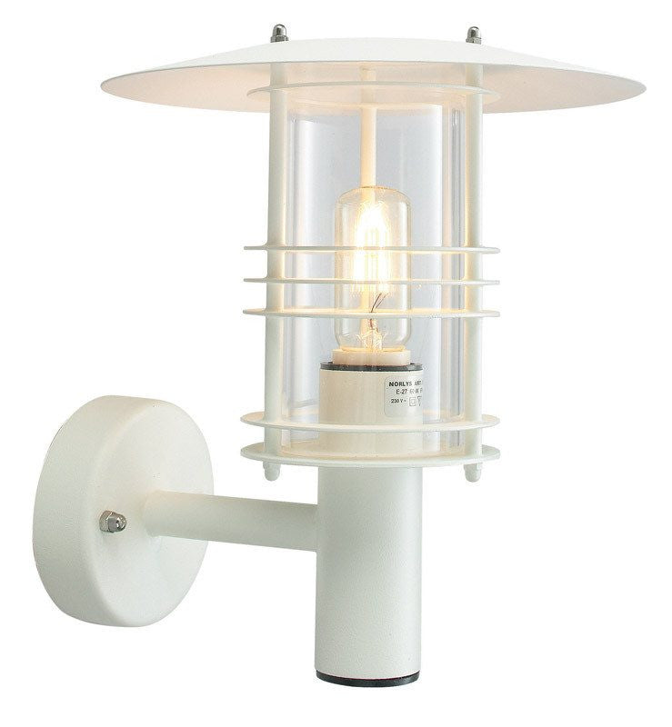 Stockholm White Wall Lantern - London Lighting - 1