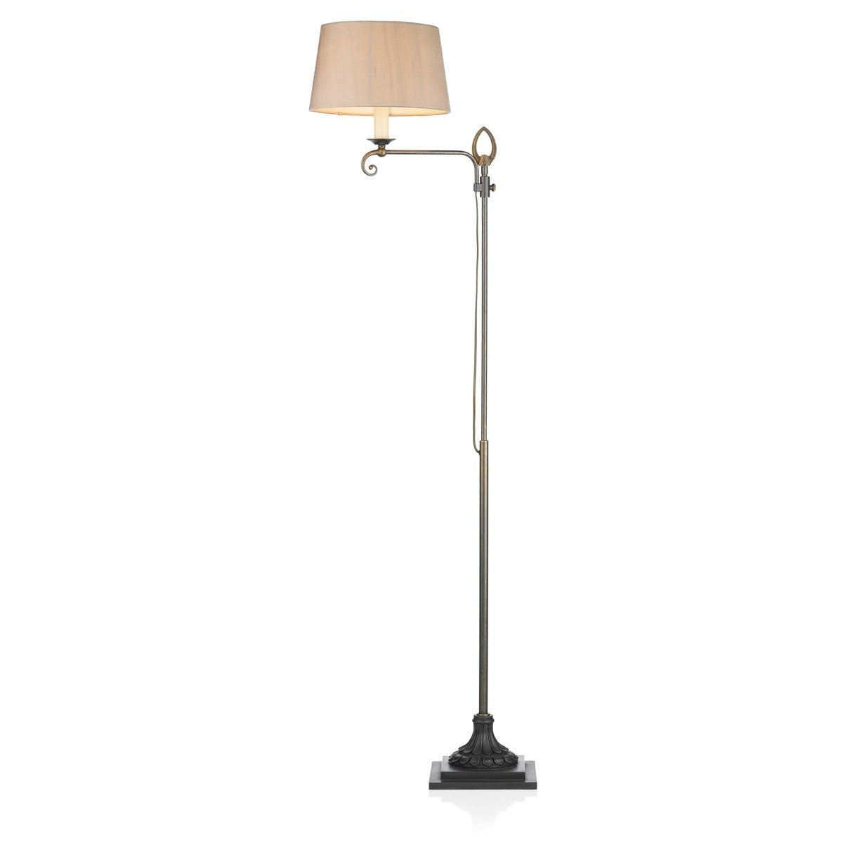 Stratford Brass Floor Lamp - London Lighting - 1