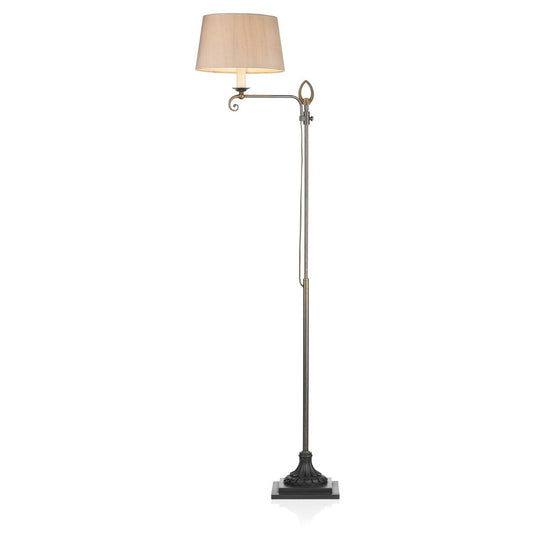 Stratford Brass Floor Lamp - London Lighting - 1