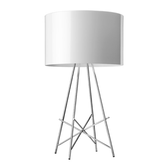 FLOS Ray T Table Lamp - White Metal - London Lighting - 1