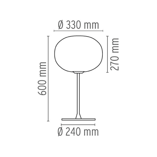 FLOS Glo-Ball T1 Table Lamp - London Lighting - 3