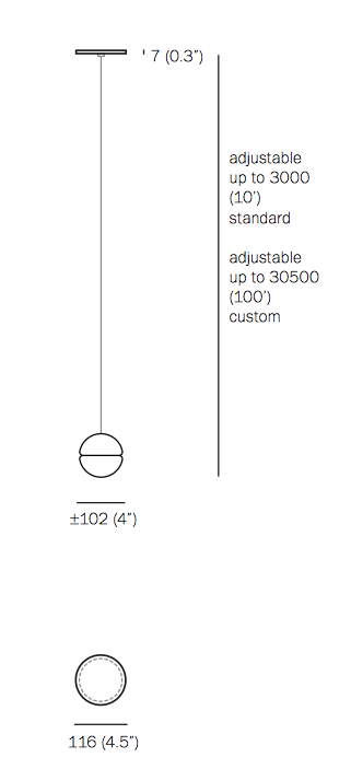 BOCCI 14.1 Single Pendant - London Lighting - 2
