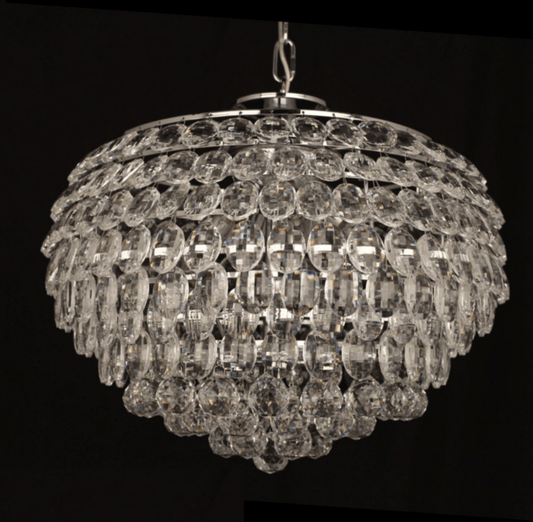 Southborough Large Layered Crystal Pendant - ID 5025
