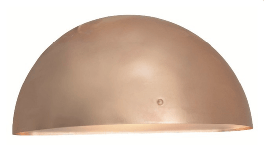 Swiss Cottage Copper Eyelid External Wall Light - ID 6749
