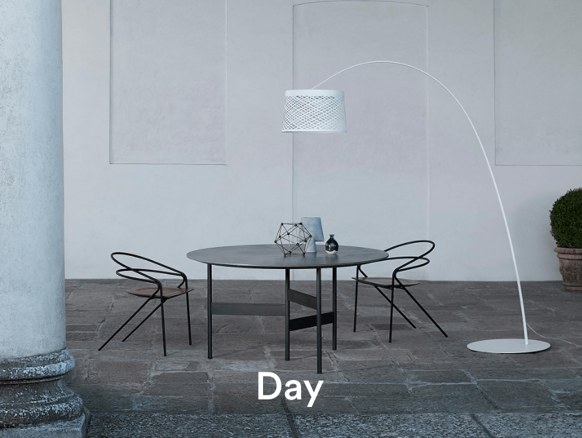 Foscarini Twiggy Grid Outdoor Arc Floor Lamp - Colour Options – London ...
