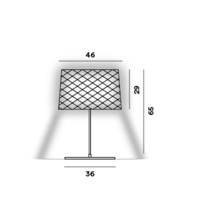 Foscarini Twiggy Grid XL Outdoor Table Lamp - Colour Options - DISCONTINUED
