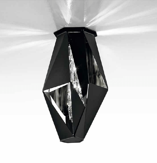 IDL Crystal Rock 4 Lamp Ceiling Light - London Lighting - 1