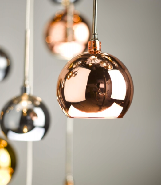 Hadrian 30 Lamp Cluster Pendant In Black Chrome & Multi Colour - ID 9416