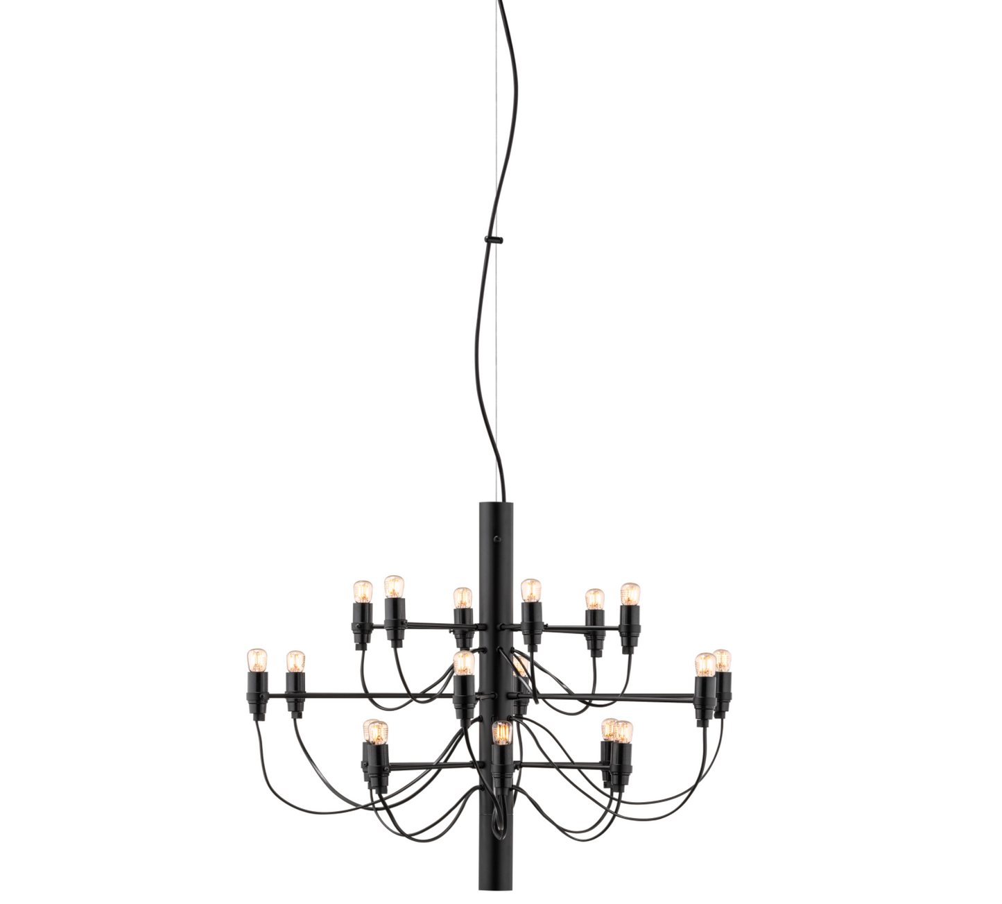 FLOS 2097/18 Suspension With Clear Bulbs - Colour Options
