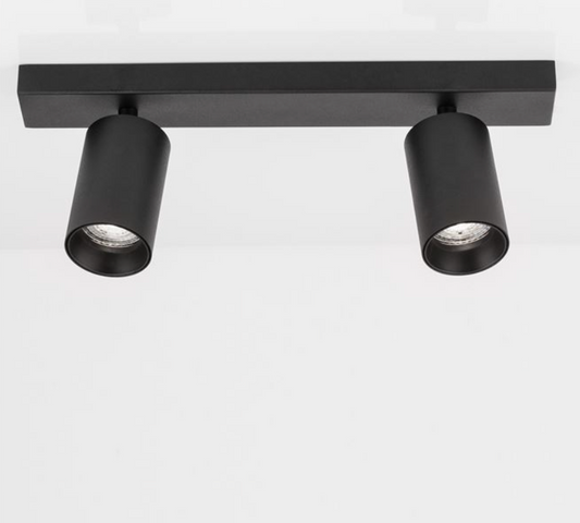 NL Black Double GU10 spotlight - ID 11054