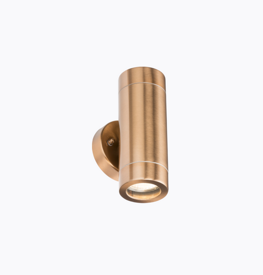 Exterior IP65 Up + Down Copper Wall Light - ID 8482