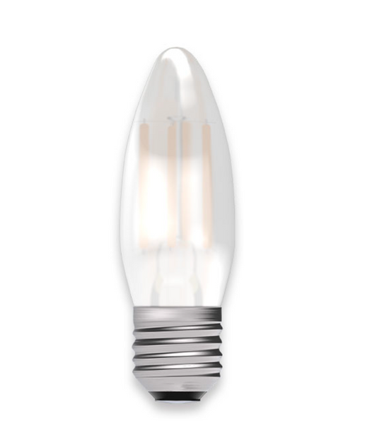 Opal Candle Lamp Warm White 4W LED ES - ID 9806