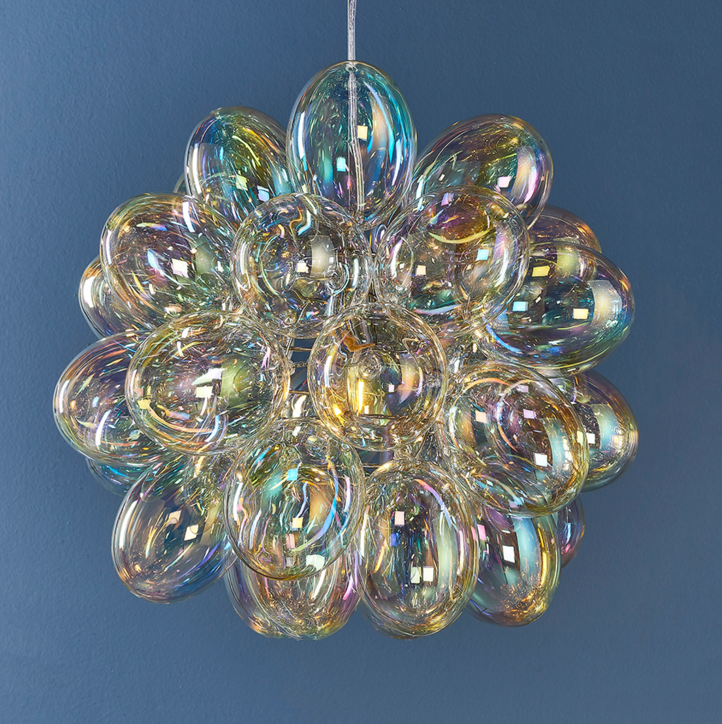 Handa Iridescent Bubble Pendant - ID 11448