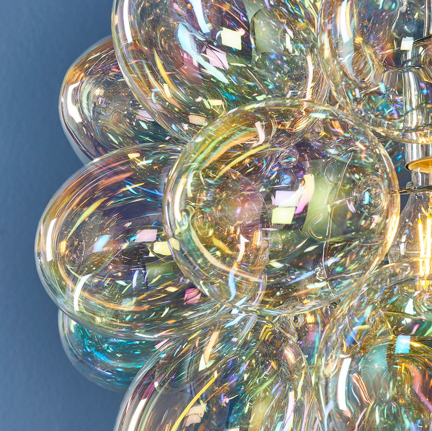 Handa Iridescent Bubble Pendant - ID 11448