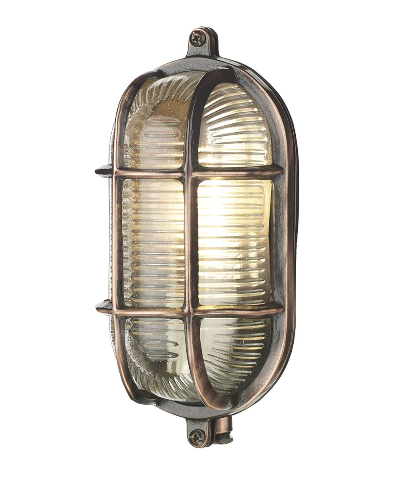 Admiral Small Oval Wall Light - Options