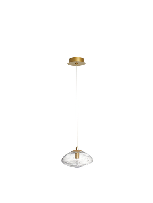 KIN Single Pendant Brass Gold 26cm - ID 11942