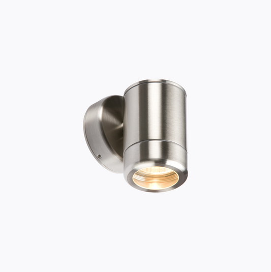 Heavy Gauge Stainless Steel IP65 GU10 Fixed Downlighter - ID 11023