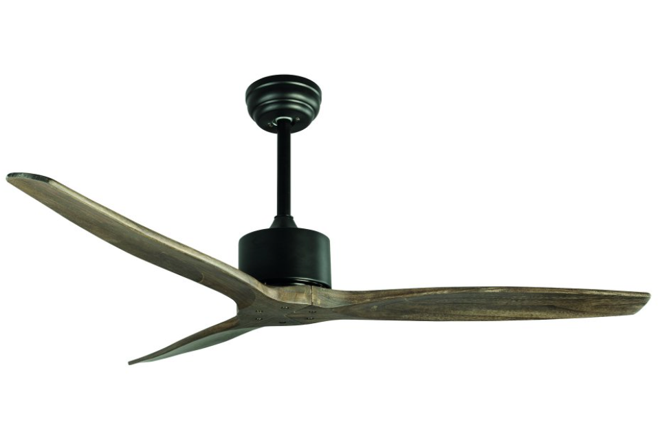 VEN Ceiling Fan, Walnut & Matt Black - ID 11540