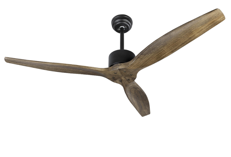 VEN Ceiling Fan, Walnut & Matt Black - ID 11540