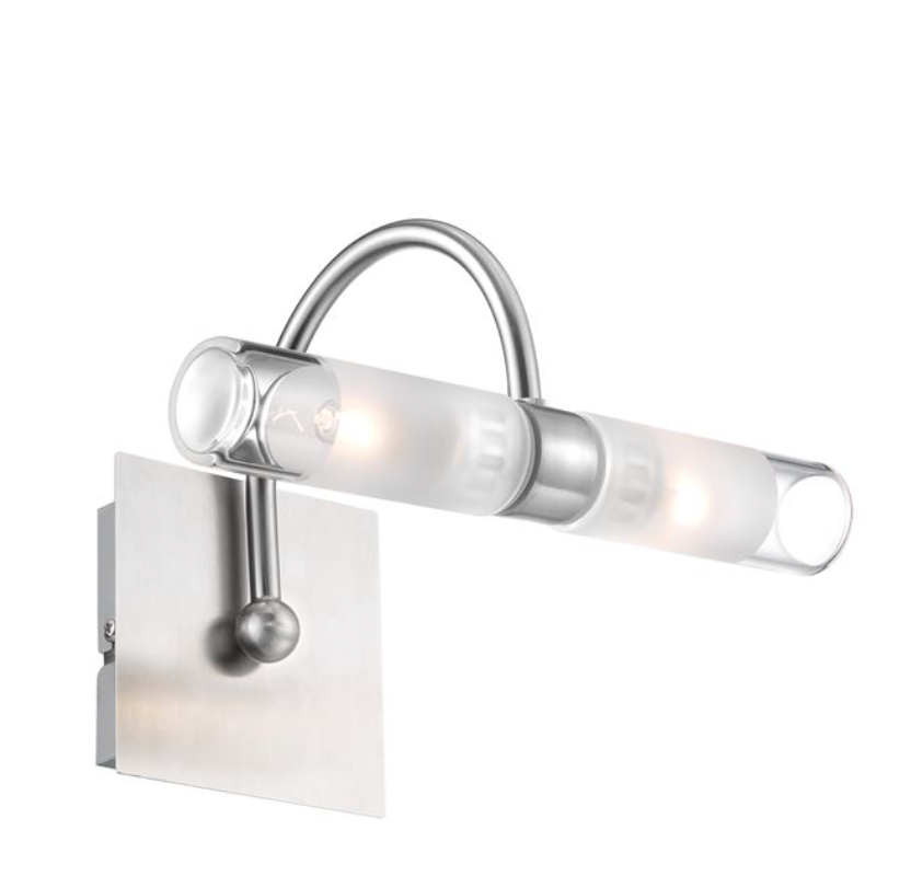 NL DRITTO Bathroom Wall Light, Chrome - ID 13137