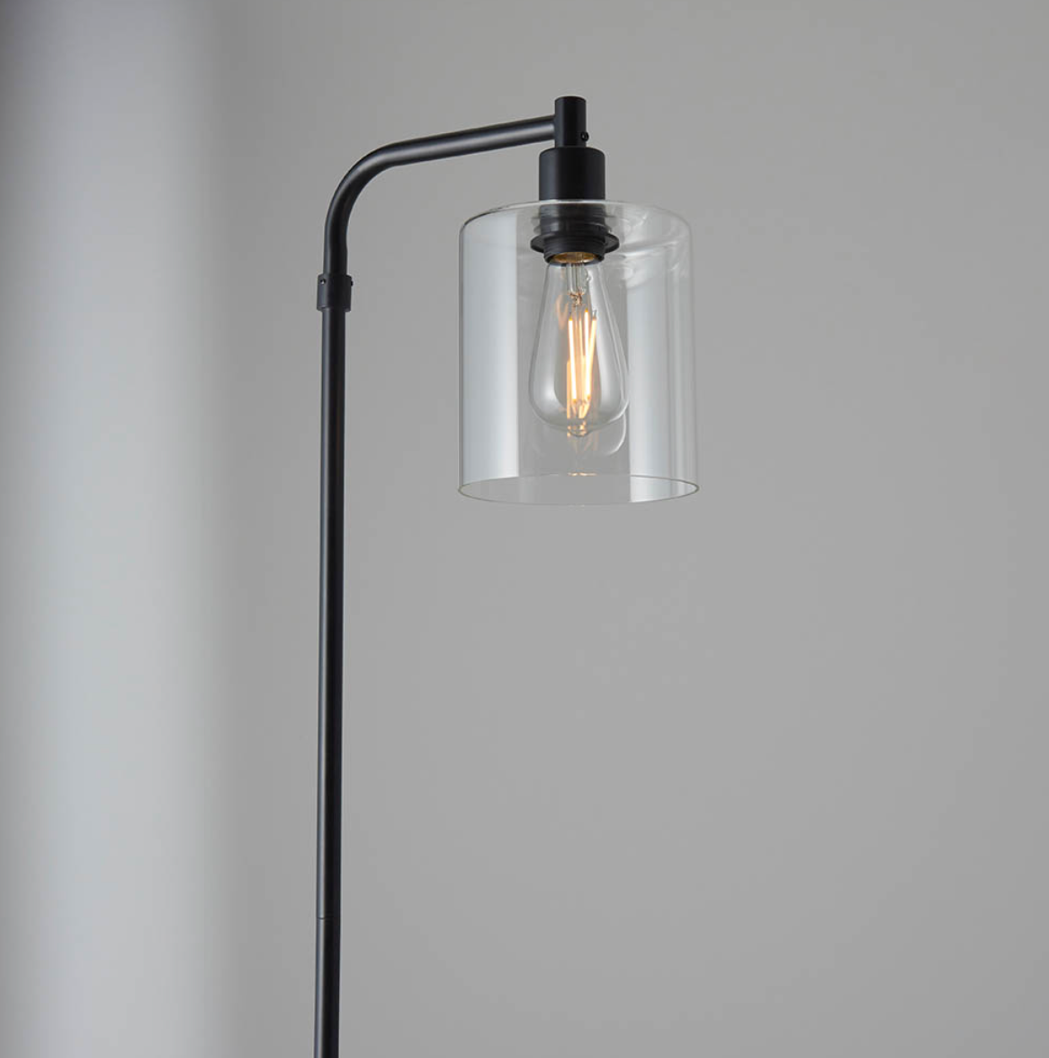 Floor Lamp, Matt Black - ID 12040