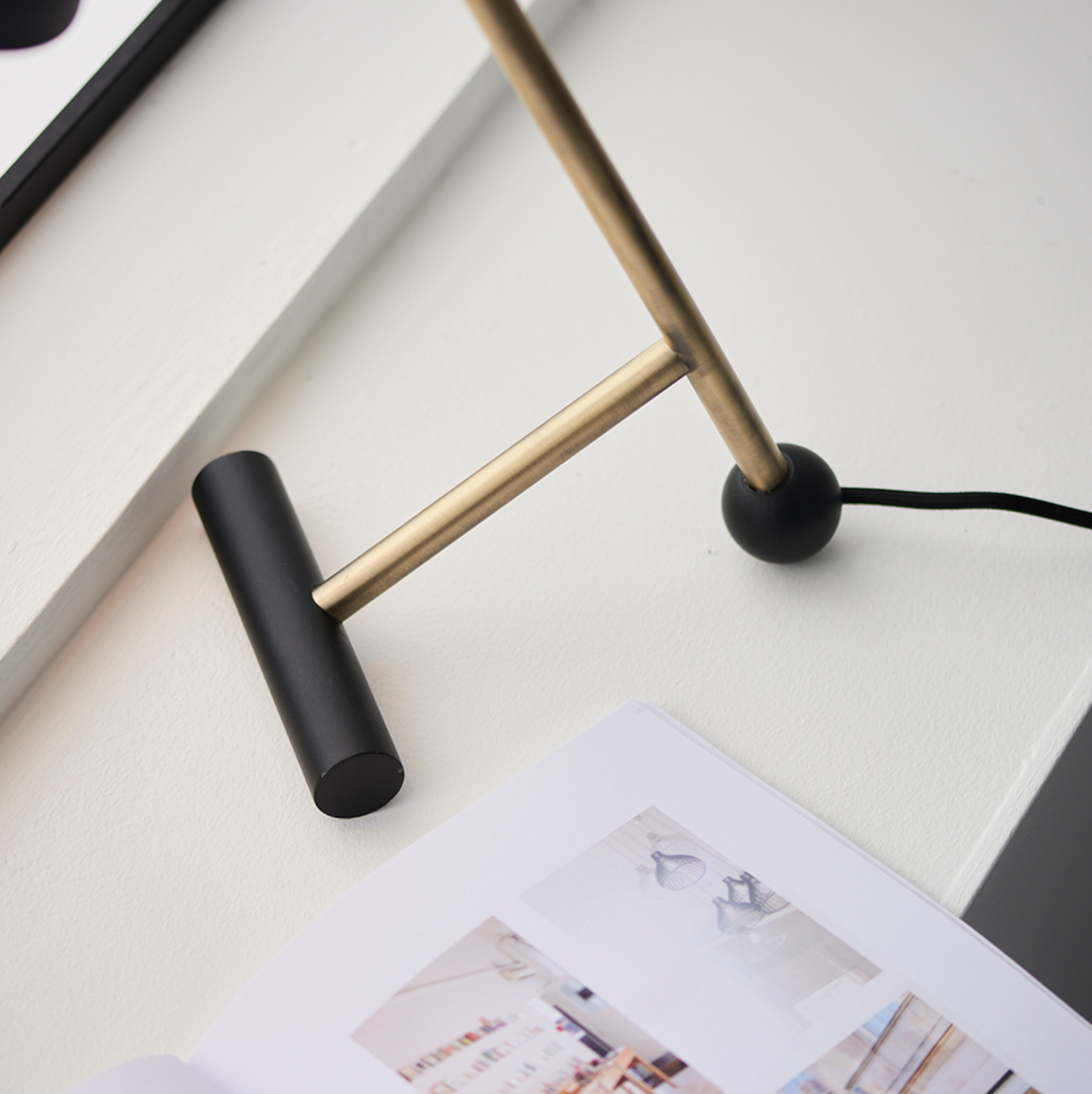 Cone Matt Black Black Desk Lamp - ID 11380