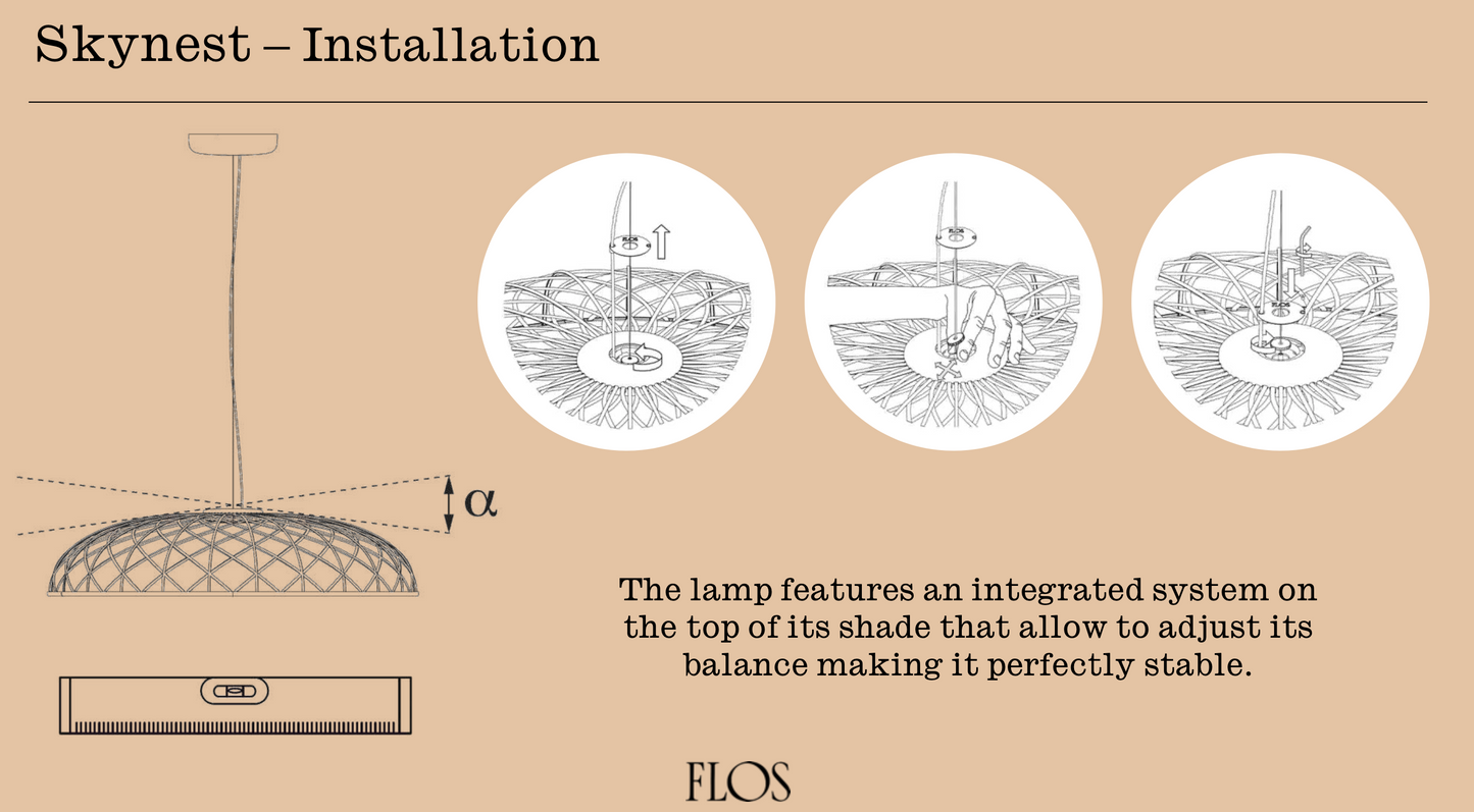 FLOS SKYNEST - COLOUR OPTIONS