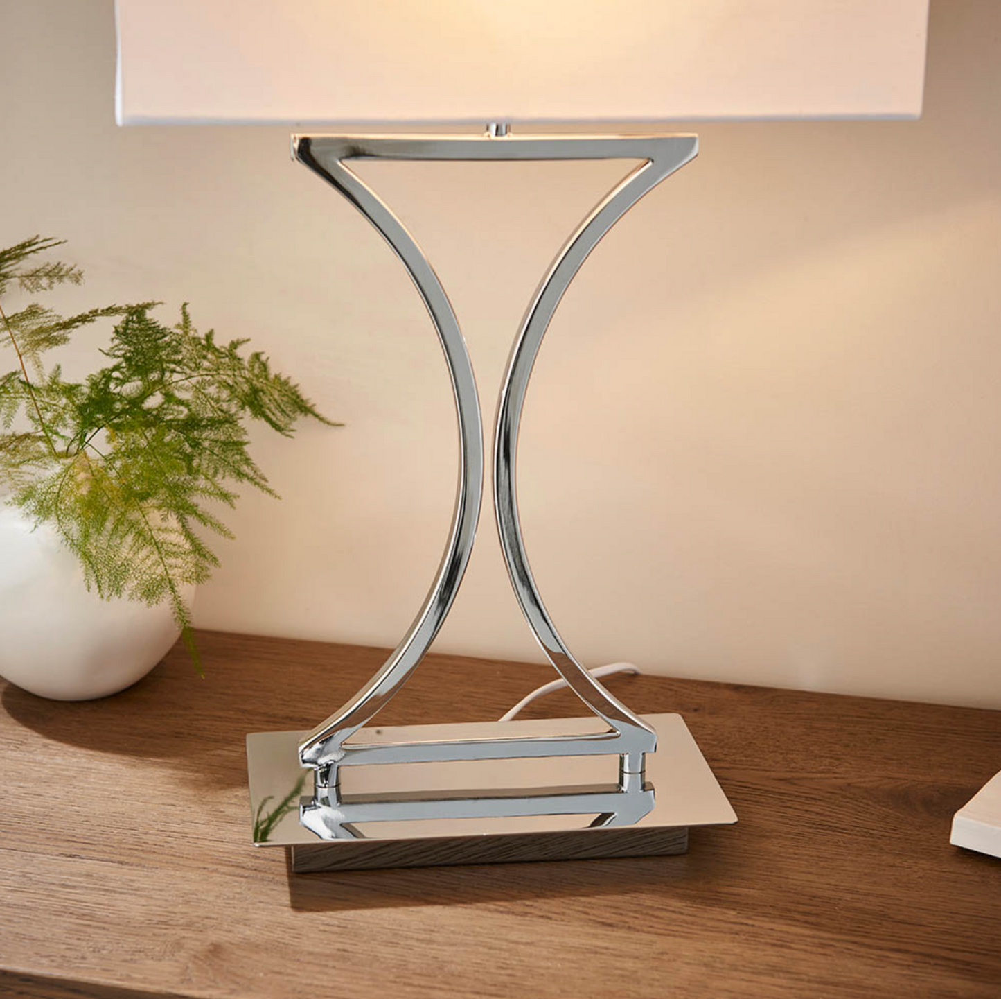 Table Lamp, Chrome - ID 12149