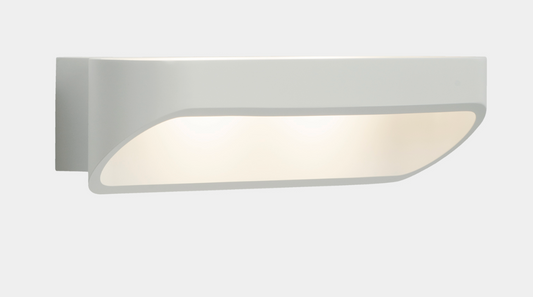 Nado Ova satin white wall light - ID 12344