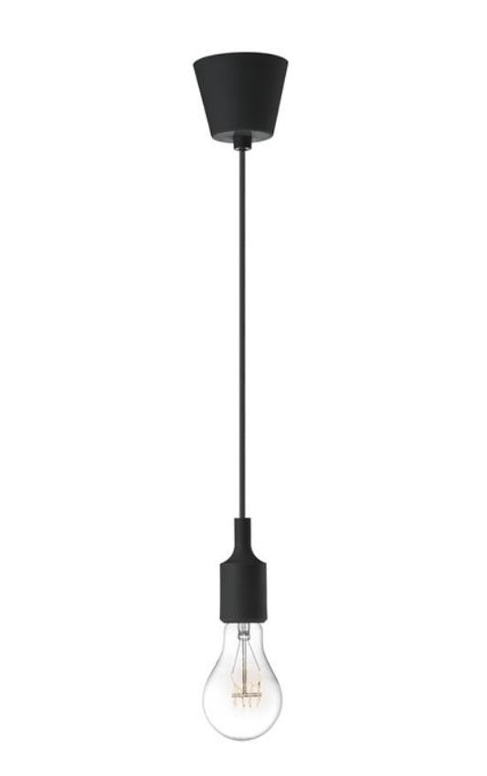 NL Black Single Pendant - ID 8967