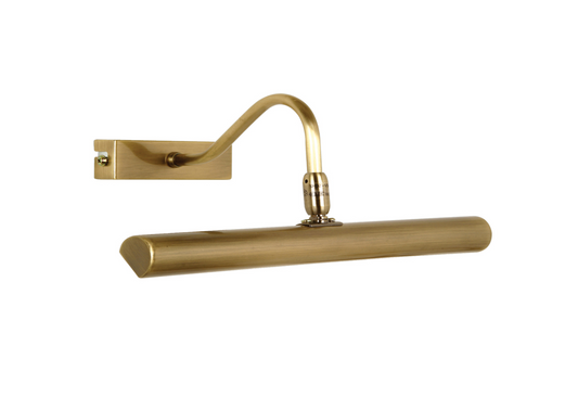 Dimmable LED Antique Brass Picture Light - ID 9613
