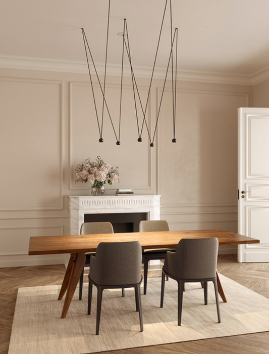 Mini Sphere 5 Multi Pendant Black - ID 9932