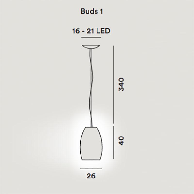 Foscarini Buds 1 LED Pendant - On/Off