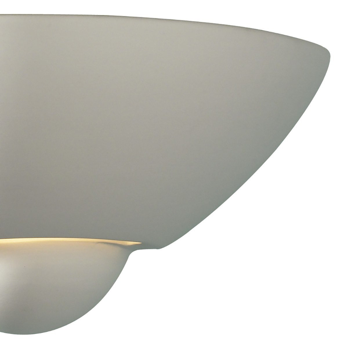 Vector White 1 Light Wall Light - London Lighting - 3