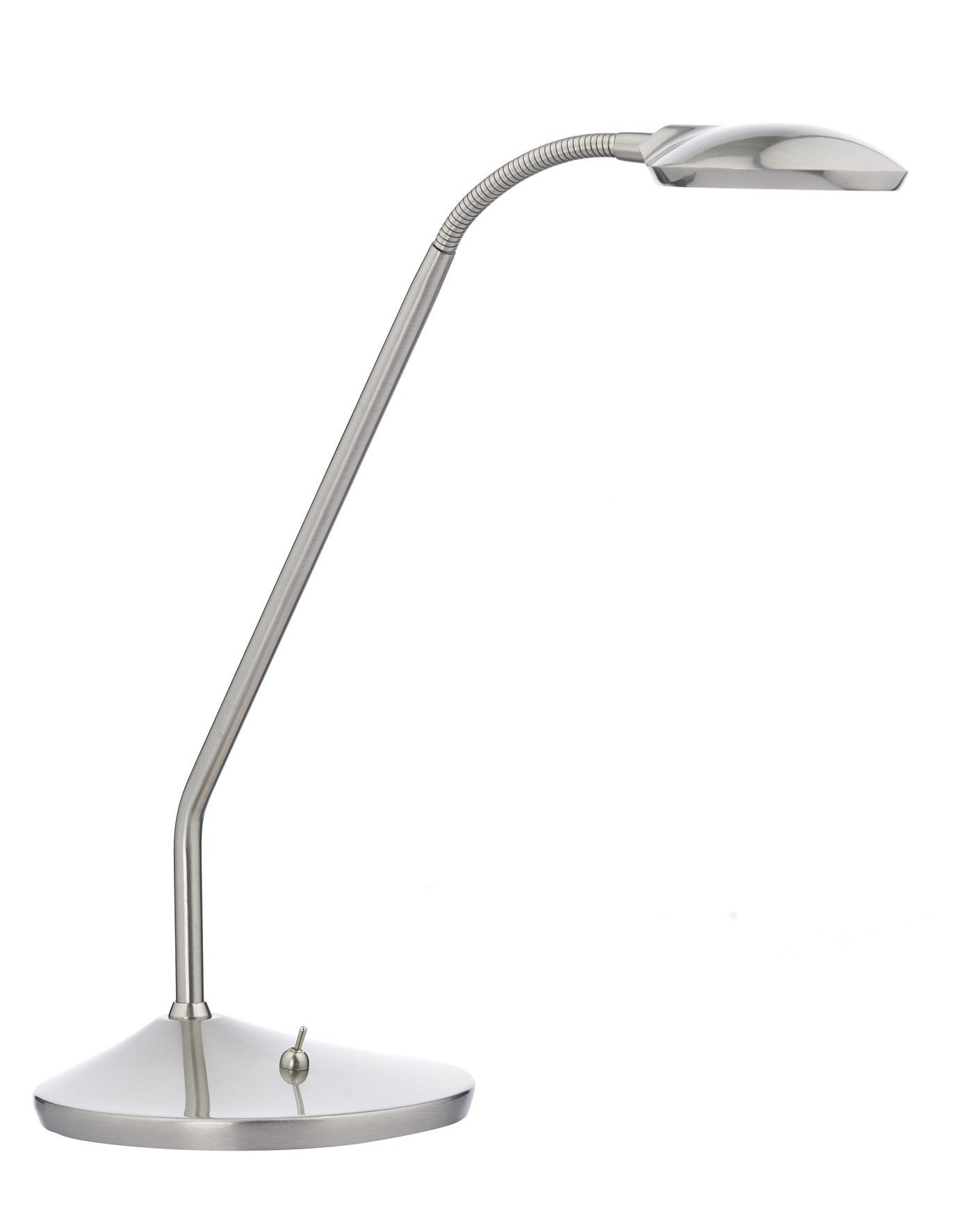 Wellington LED Desk Lamp in Satin Chrome - London Lighting - 1