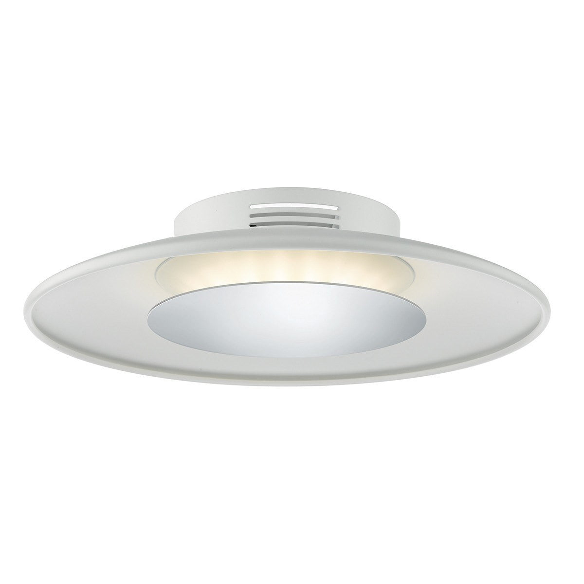 Worcester LED Small Ceiling Polished Chrome - London Lighting - 1