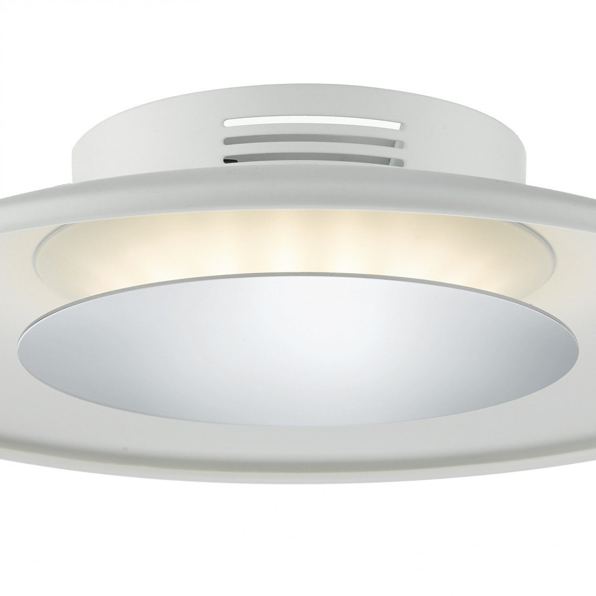 Worcester LED Small Ceiling Polished Chrome - London Lighting - 3
