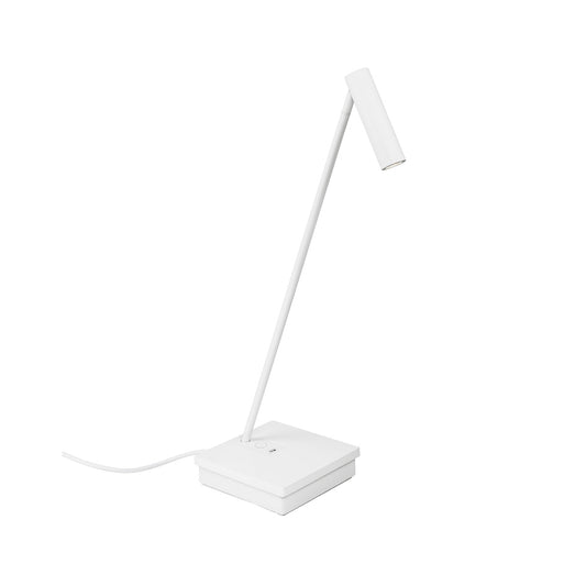 ELA White Elegant Directional Table Light With USB Device Charge - ID 10740