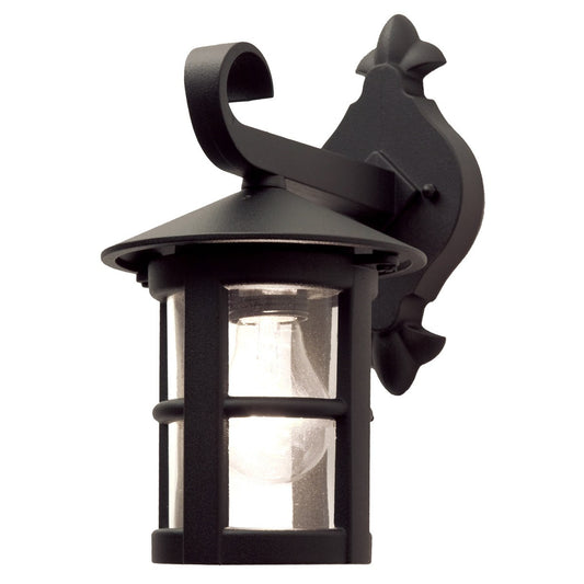 Hereford Wall Down Lantern Black - London Lighting - 1