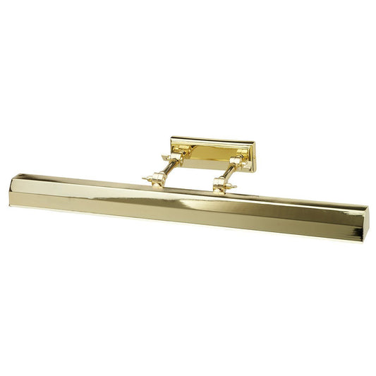 Chawton Four Light Large Picture Light Polished Brass