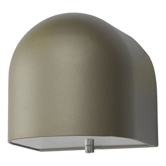 Silver Lustre Outdoor Wall Light - ID 11884