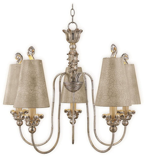 Remi 5 Lamp Chandelier - London Lighting - 1