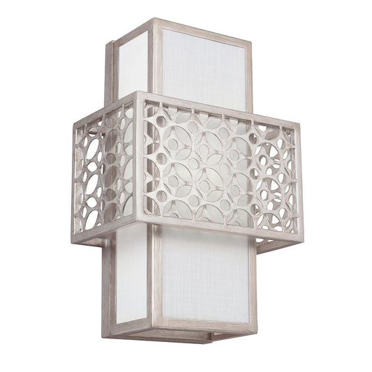Silver Wall Light