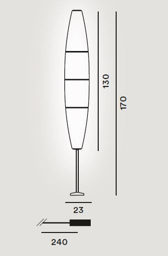 Foscarini Havana Outdoor Floor Lamp - London Lighting - 9