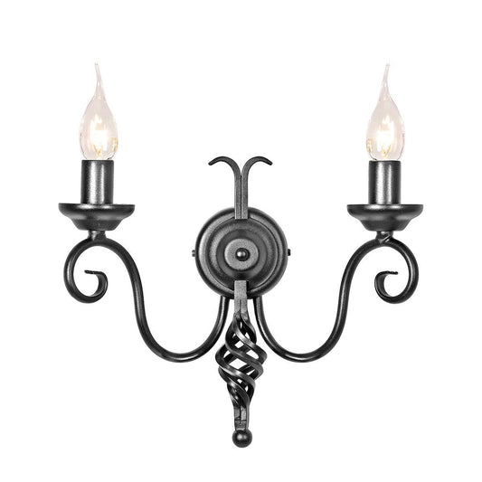 Harlech 2 Light Wall Light - London Lighting - 1