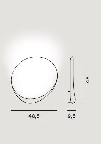 Foscarini Lake Wall Light - London Lighting - 10