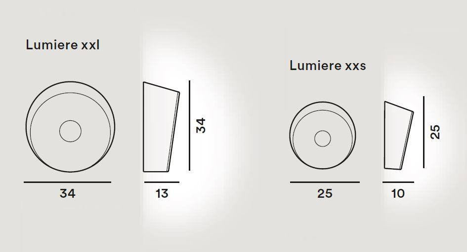 Foscarini Lumiere XXL Wall/Ceiling Light - London Lighting - 5